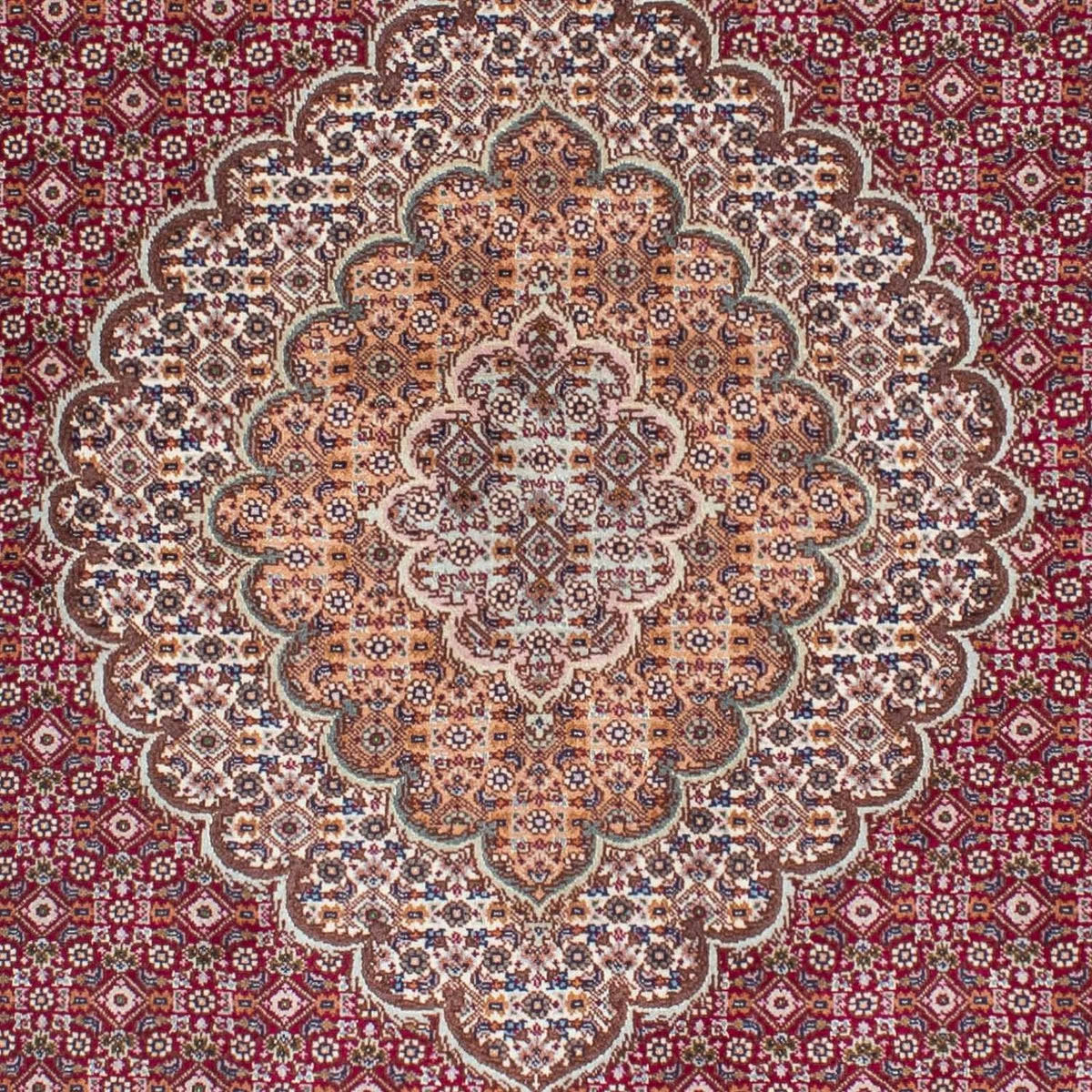 Perzisch tapijt - Tabriz - 192 x 155 cm - licht rood