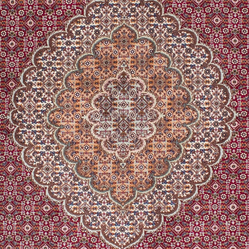 Perzisch tapijt - Tabriz - 192 x 155 cm - licht rood