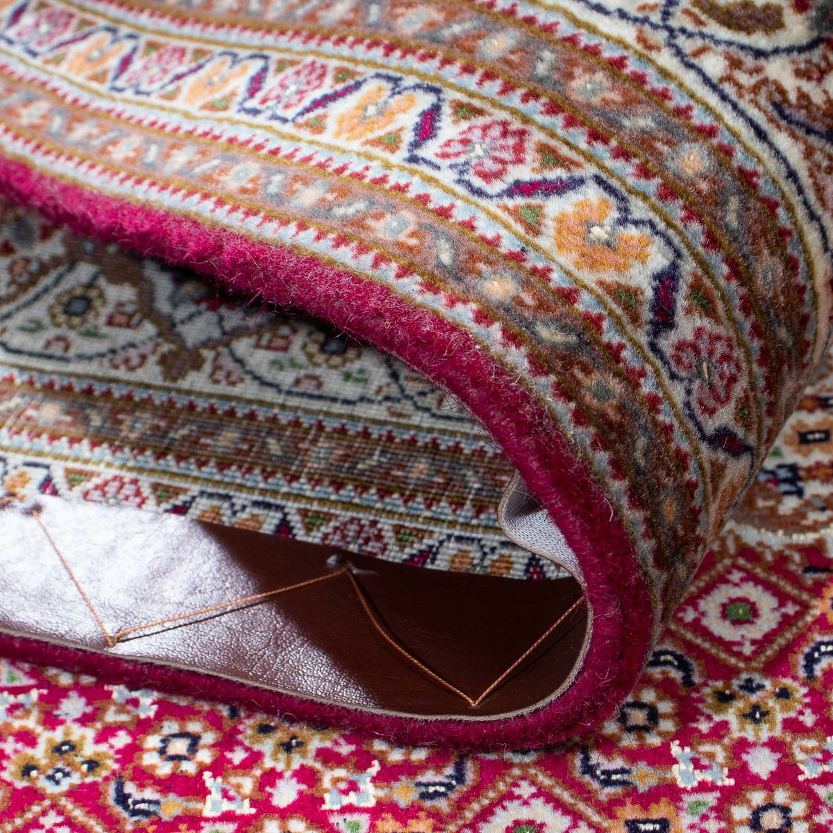 Perzisch tapijt - Tabriz - 192 x 155 cm - licht rood