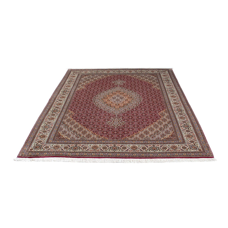 Perzisch tapijt - Tabriz - 192 x 155 cm - licht rood