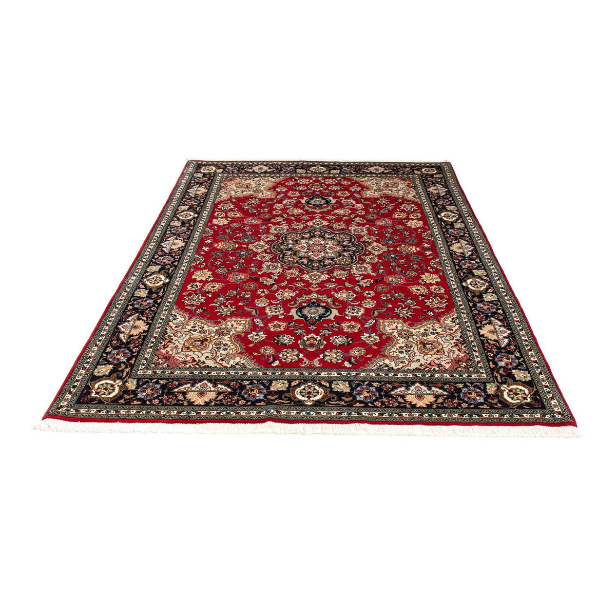 Perzisch tapijt - Tabriz - Royal - 212 x 149 cm - donkerrood