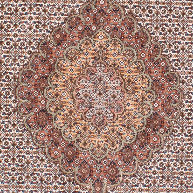 Perzisch tapijt - Tabriz - 198 x 152 cm - lichtbruin