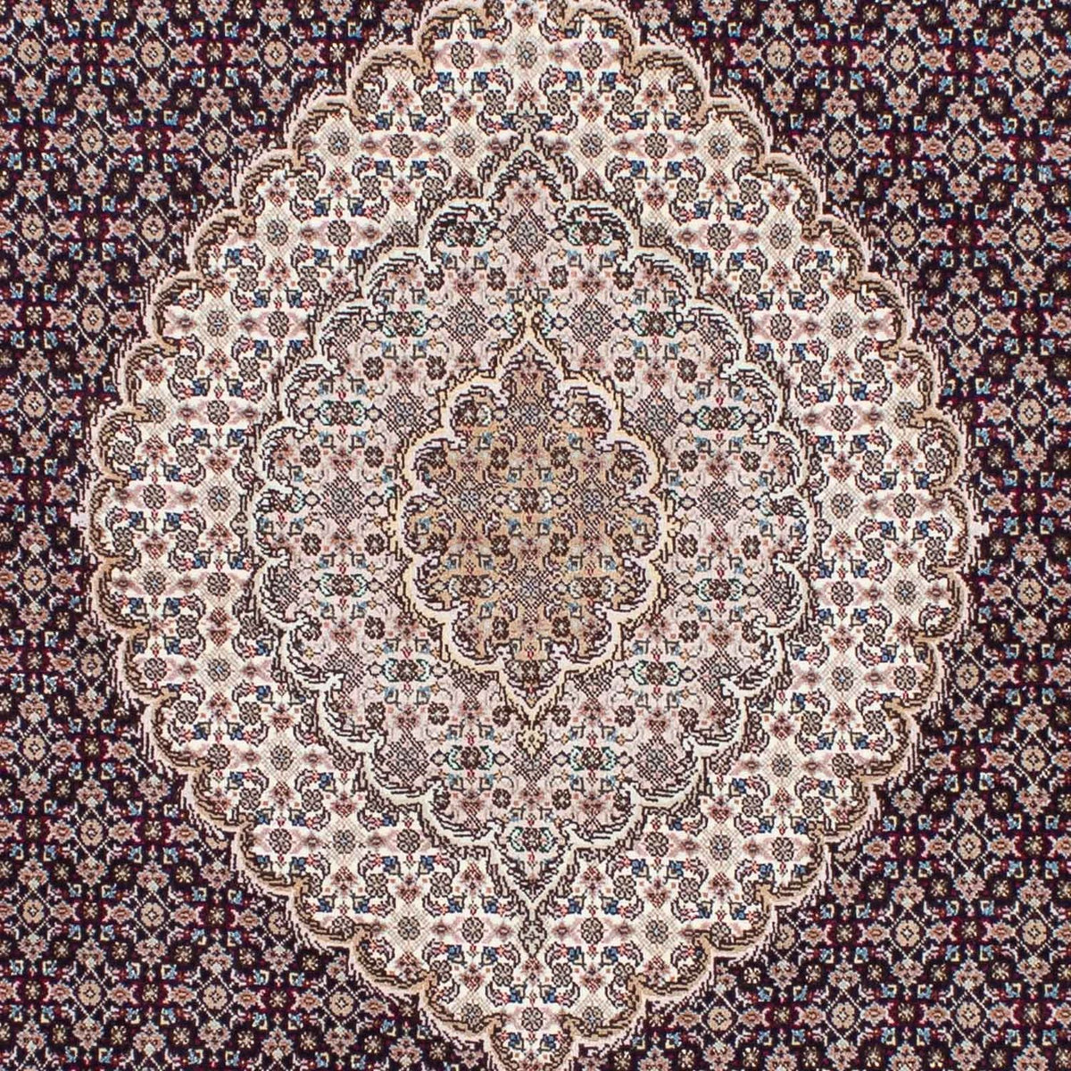 Perzisch tapijt - Tabriz - 205 x 156 cm - lichtbruin