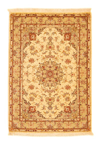 Perzisch tapijt - Tabriz - Royal - 147 x 104 cm - beige