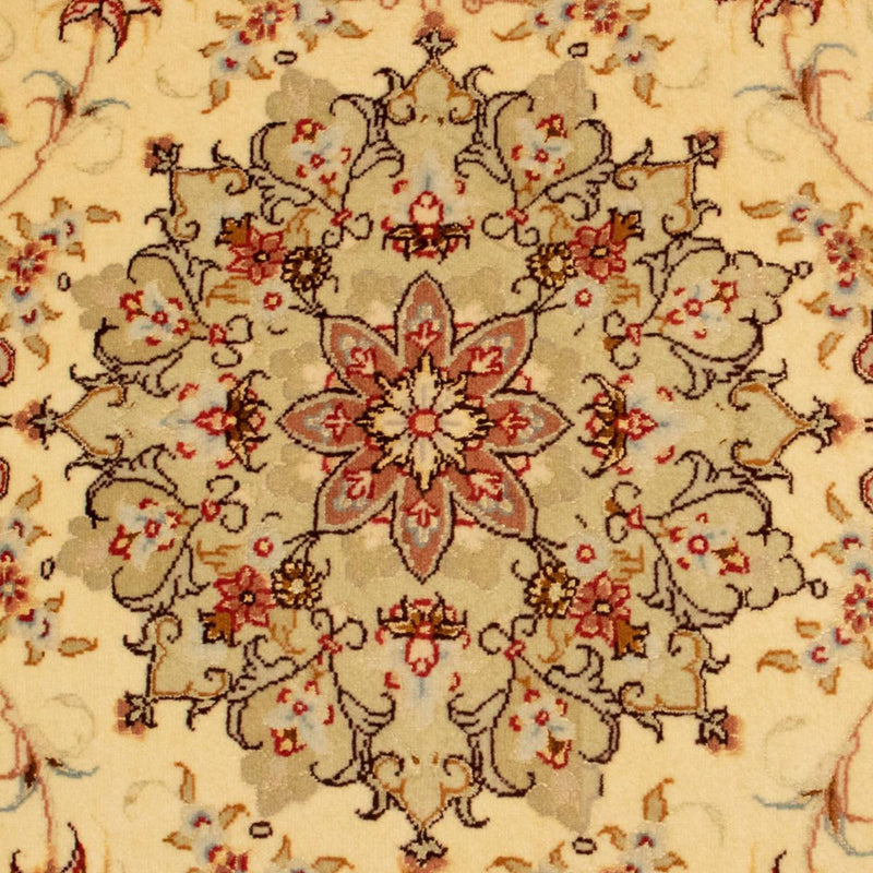 Perzisch tapijt - Tabriz - Royal - 147 x 104 cm - beige