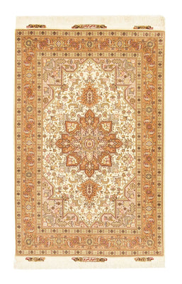 Perzisch tapijt - Tabriz - Royal - 156 x 102 cm - beige