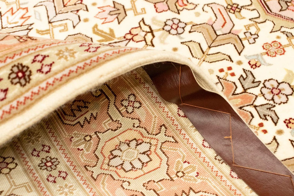 Perzisch tapijt - Tabriz - Royal - 156 x 102 cm - beige