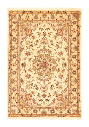 Perzisch tapijt - Tabriz - Royal - 150 x 102 cm - beige
