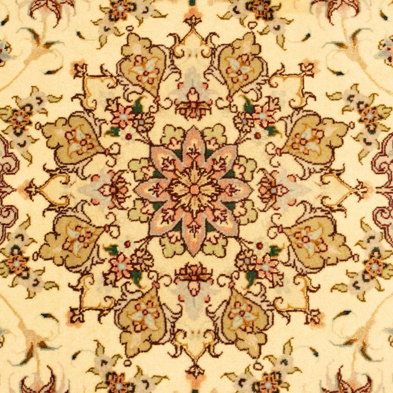 Perzisch tapijt - Tabriz - Royal - 150 x 102 cm - beige