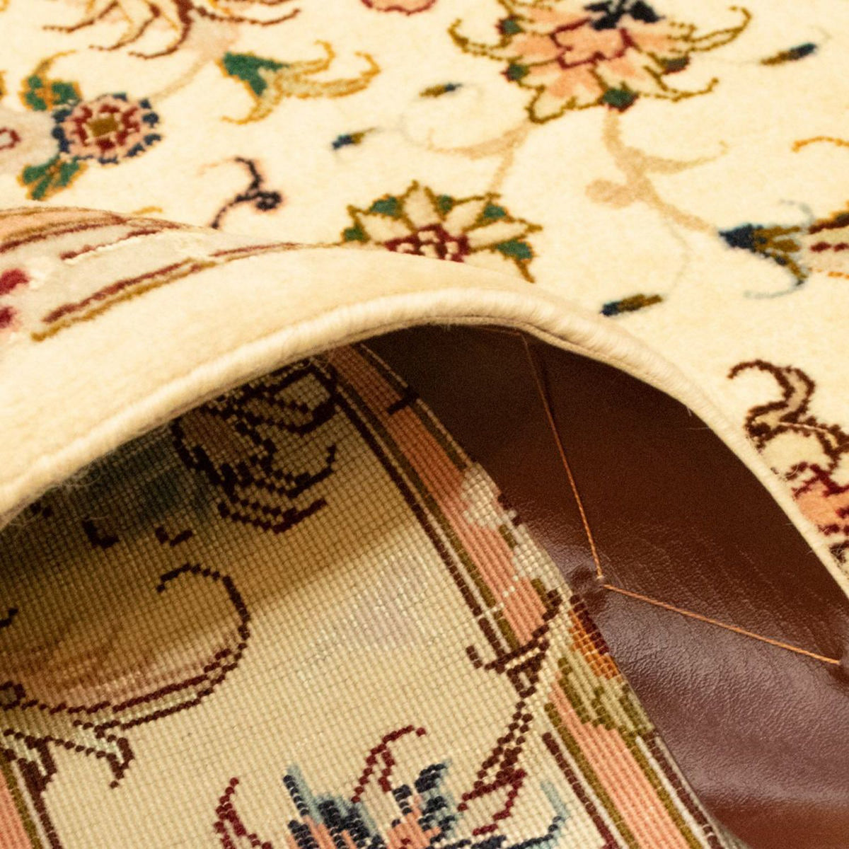 Perzisch tapijt - Tabriz - Royal - 150 x 102 cm - beige