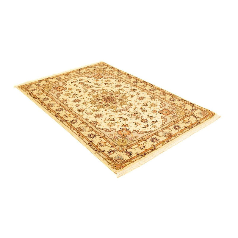 Perzisch tapijt - Tabriz - Royal - 150 x 102 cm - beige