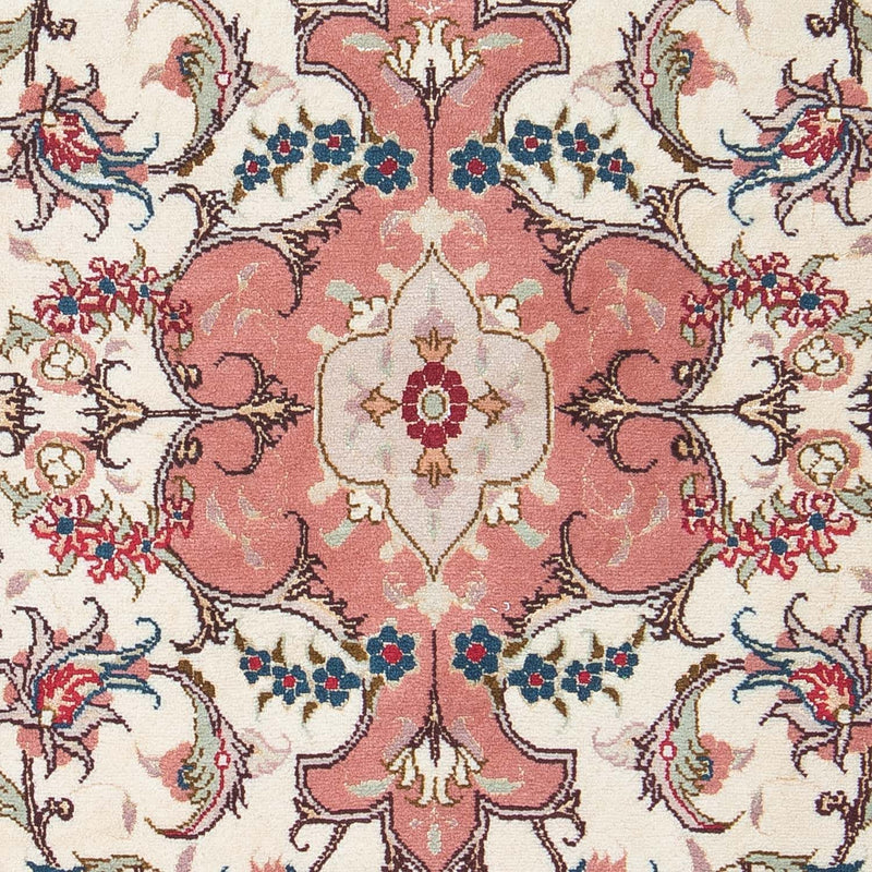 Perzisch tapijt - Tabriz - Royal - 90 x 60 cm - beige