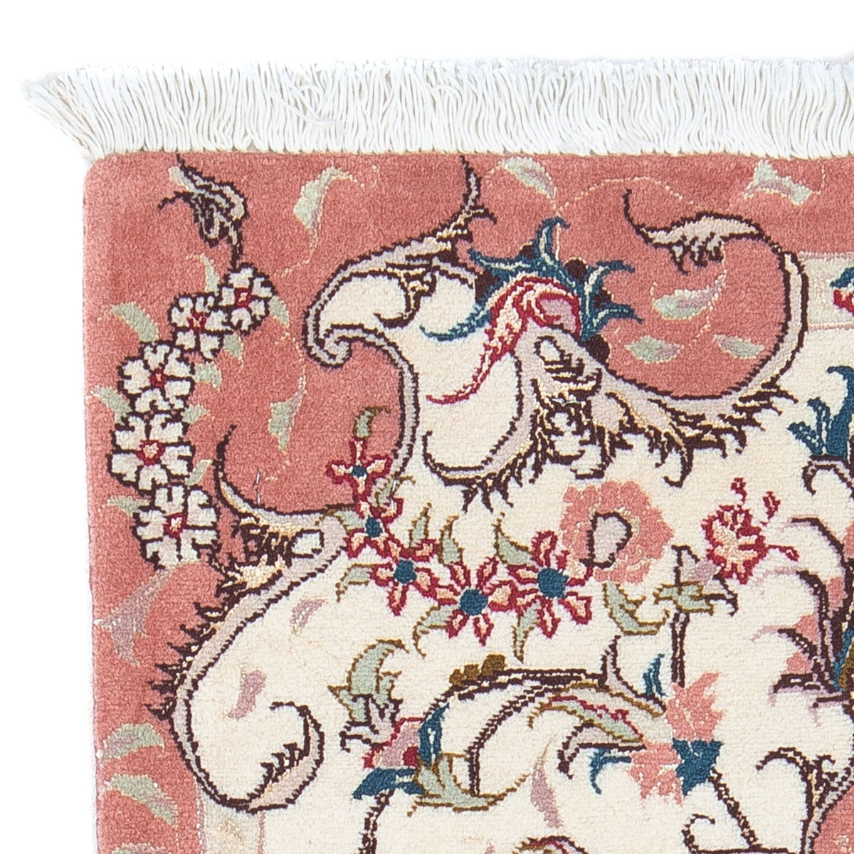 Perzisch tapijt - Tabriz - Royal - 90 x 60 cm - beige