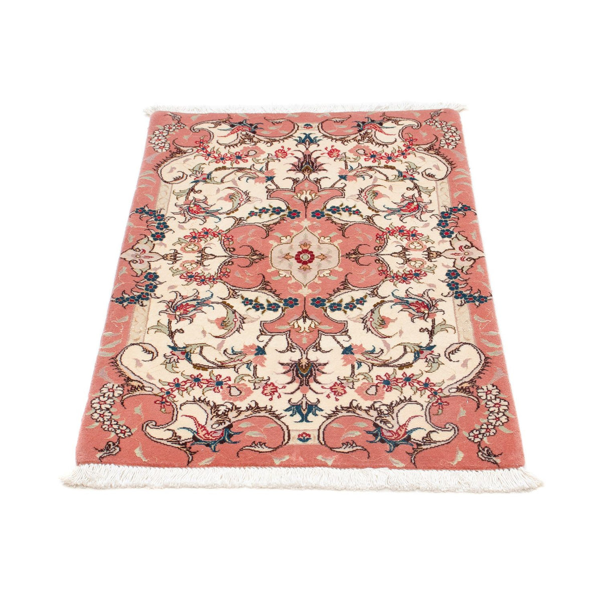 Perzisch tapijt - Tabriz - Royal - 90 x 60 cm - beige