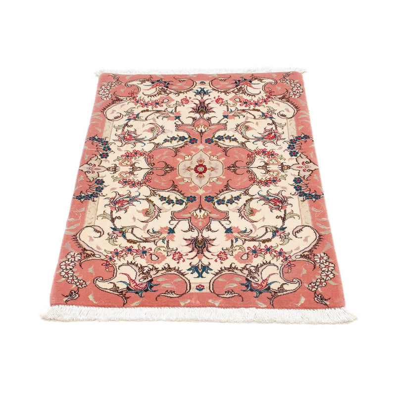 Perzisch tapijt - Tabriz - Royal - 90 x 60 cm - beige