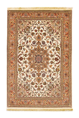 Perzisch tapijt - Tabriz - Royal - 157 x 103 cm - beige