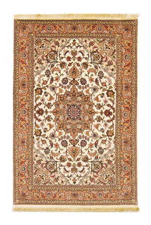 Perzisch tapijt - Tabriz - Royal - 157 x 103 cm - beige