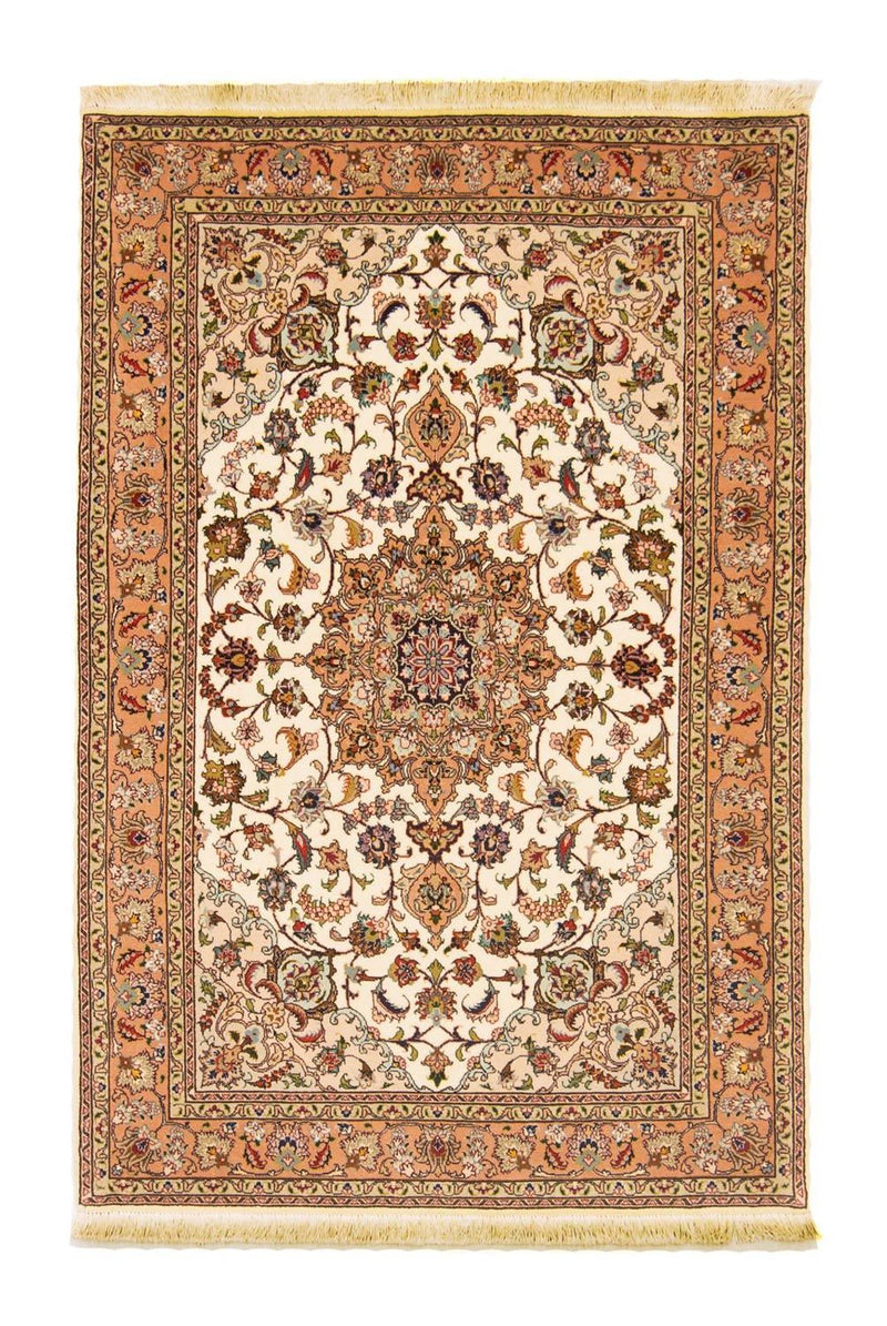 Perzisch tapijt - Tabriz - Royal - 157 x 103 cm - beige