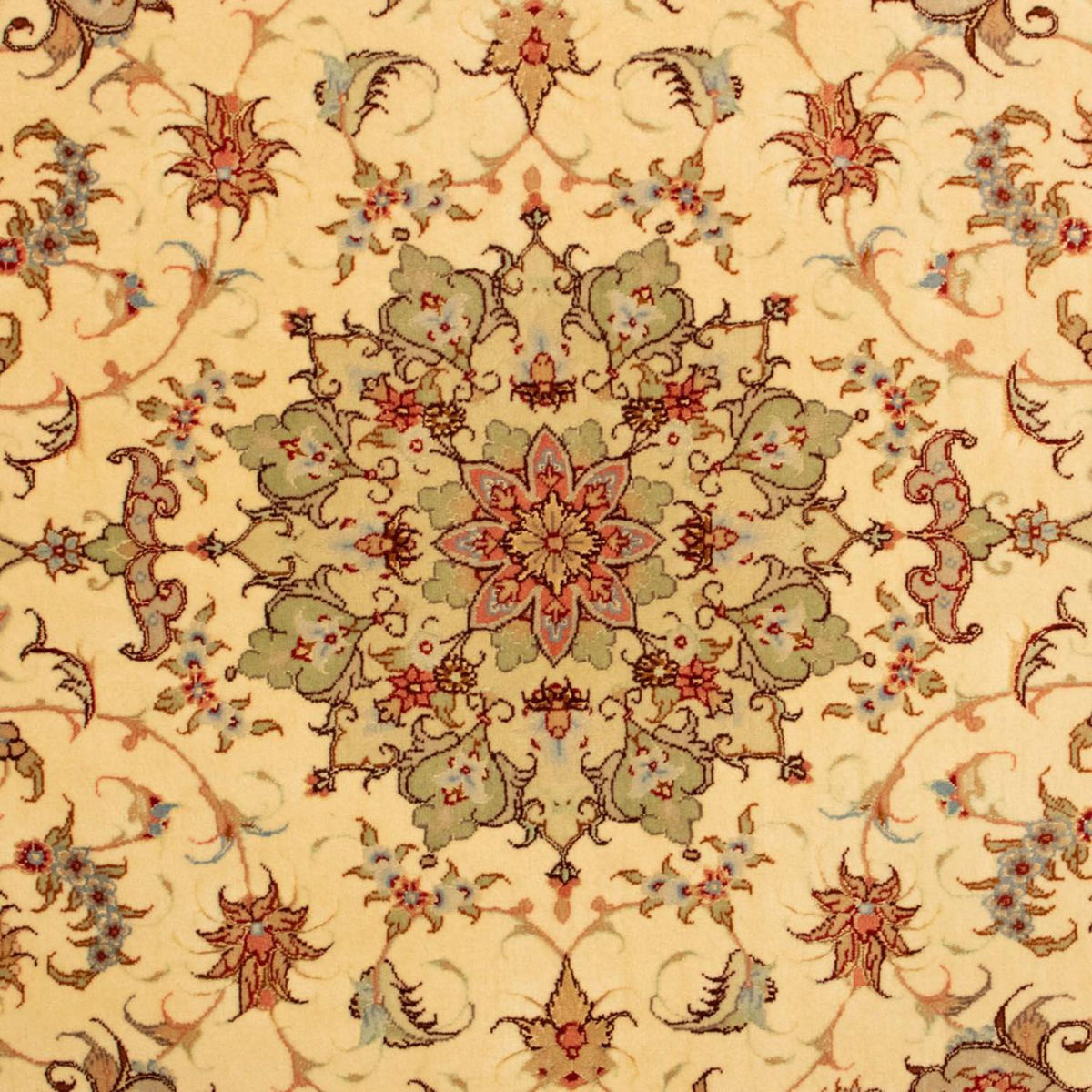 Perzisch tapijt - Tabriz - Royal - 162 x 102 cm - beige
