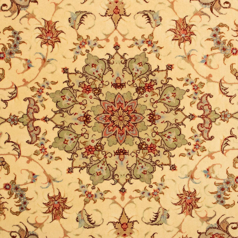 Perzisch tapijt - Tabriz - Royal - 162 x 102 cm - beige