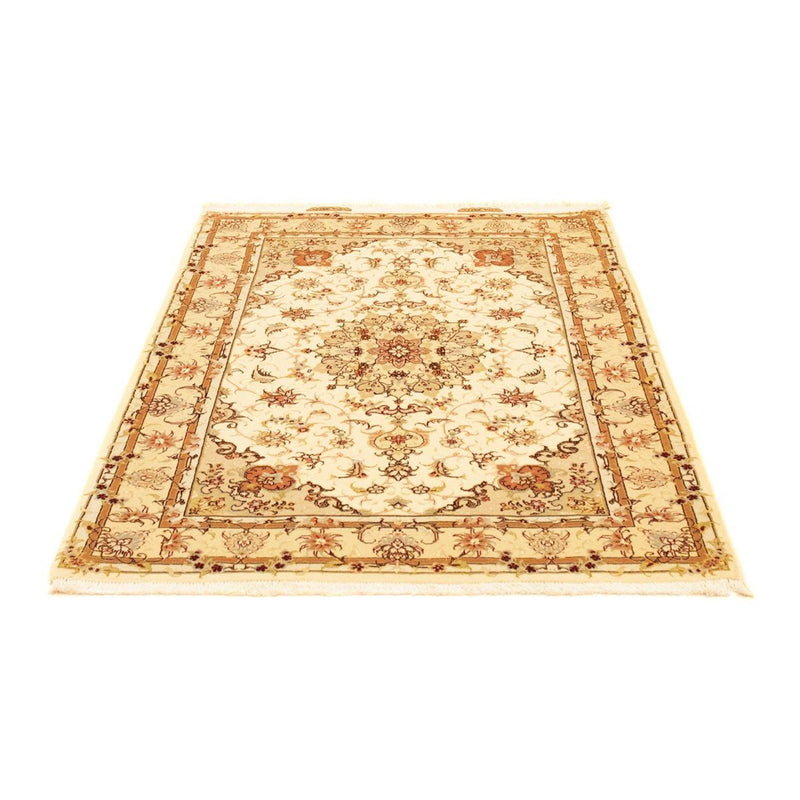 Perzisch tapijt - Tabriz - Royal - 148 x 102 cm - beige