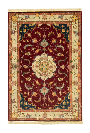 Perzisch tapijt - Tabriz - Royal - 149 x 100 cm - rood