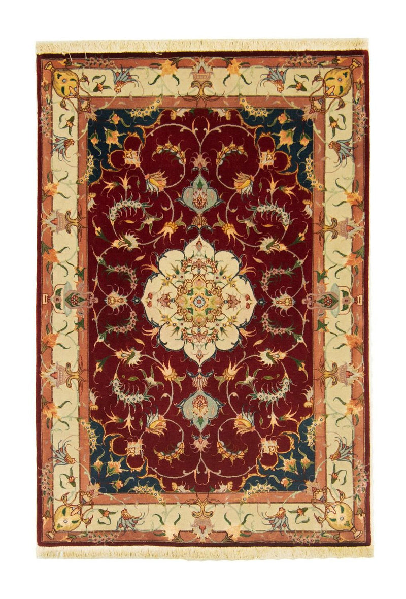 Perzisch tapijt - Tabriz - Royal - 149 x 100 cm - rood
