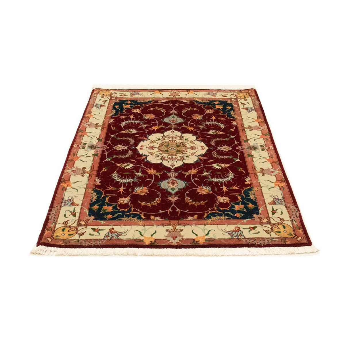 Perzisch tapijt - Tabriz - Royal - 149 x 100 cm - rood