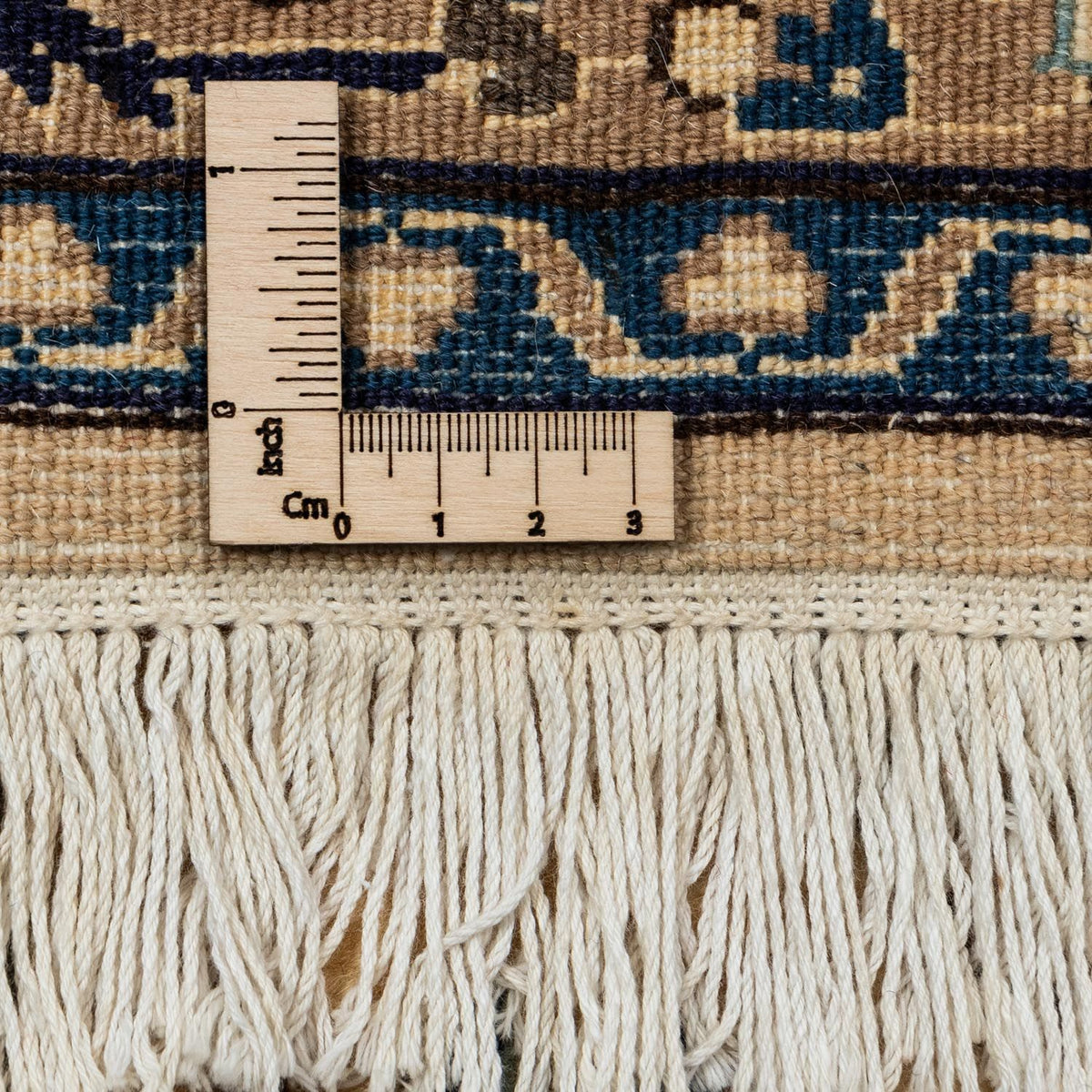 Perzisch tapijt - Nain - Koninklijk - 350 x 246 cm - donker beige