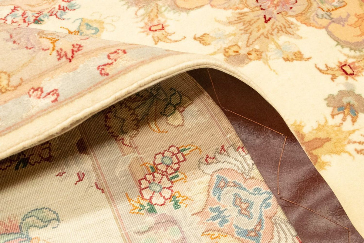 Perzisch tapijt - Tabriz - Royal - 154 x 100 cm - beige