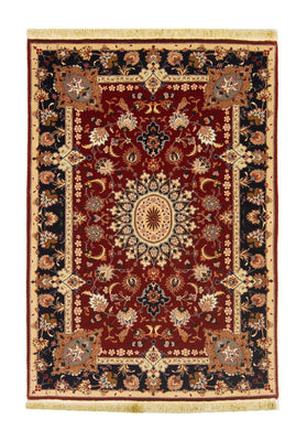 Perzisch tapijt - Tabriz - Royal - 148 x 102 cm - rood