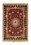 Tabriz - 50 Raj Tapijt 102x148cm - Perzisch tapijt - Rechthoekig / Rood / 102 x 148 cm Rechthoekig
