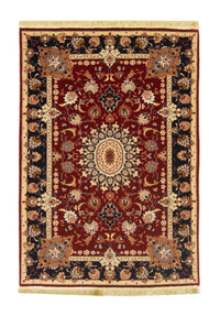 Perzisch tapijt - Tabriz - Royal - 148 x 102 cm - rood