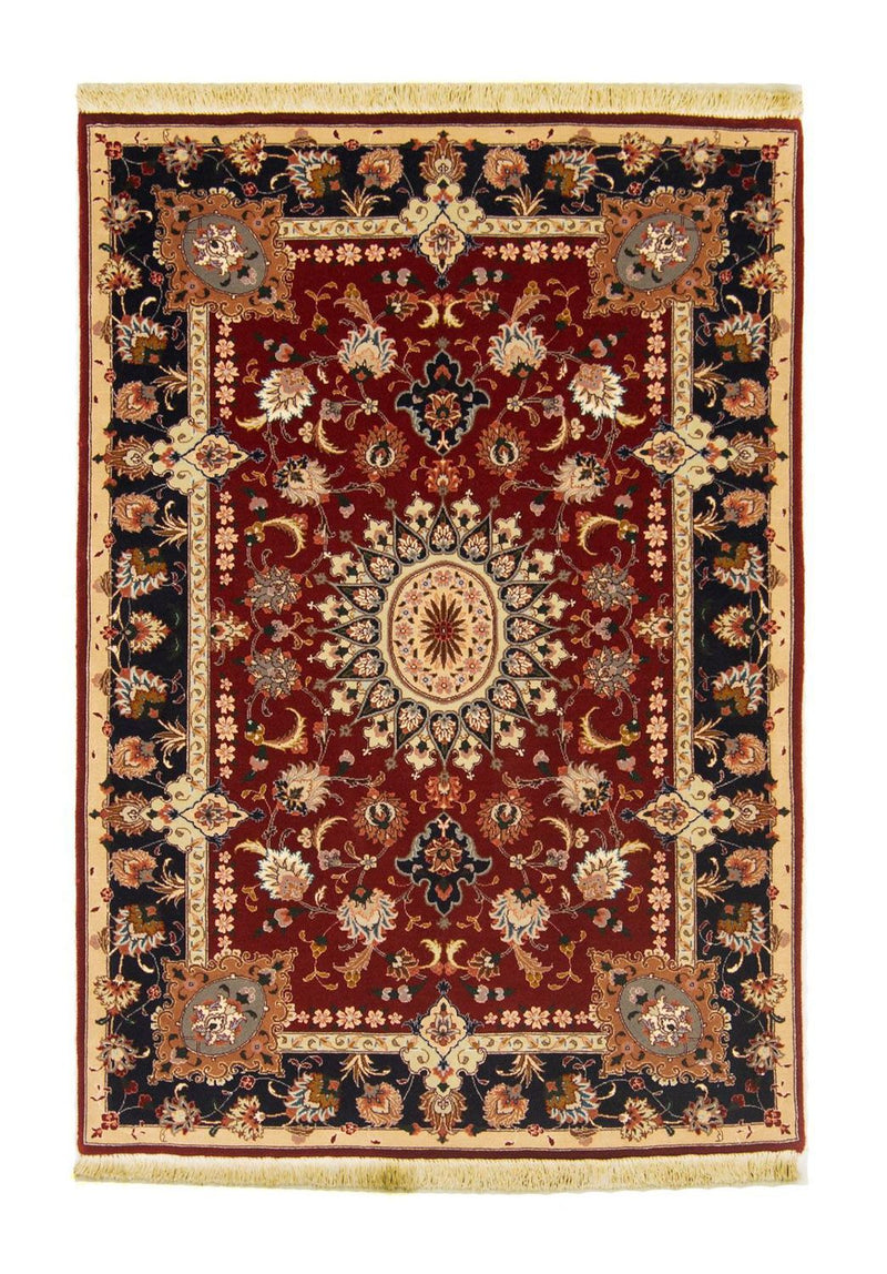 Perzisch tapijt - Tabriz - Royal - 148 x 102 cm - rood