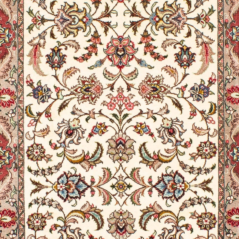 Loper Perzisch tapijt - Tabriz - Royal - 298 x 72 cm - beige