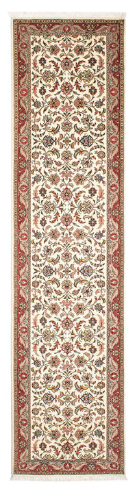 Loper Perzisch tapijt - Tabriz - Royal - 297 x 73 cm - beige