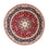 Perzisch tapijt - Tabriz - Royal rond  - 250 x 250 cm - donkerrood