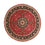 Perzisch tapijt - Tabriz - Royal rond  - 253 x 253 cm - donkerrood