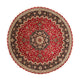 Tabriz - 50 Raj Tapijt 253x253cm - Perzisch tapijt