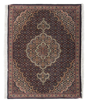 Perzisch tapijt - Tabriz - Royal - 88 x 66 cm - donkerblauw