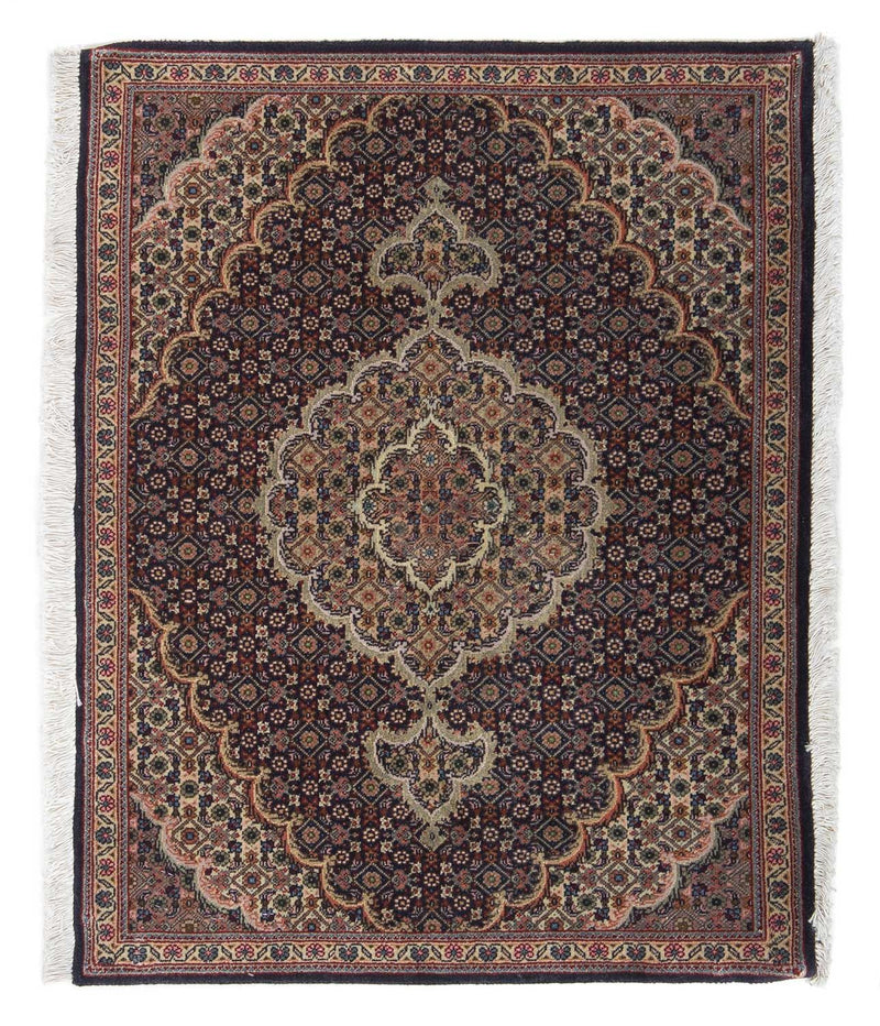 Perzisch tapijt - Tabriz - Royal - 88 x 66 cm - donkerblauw