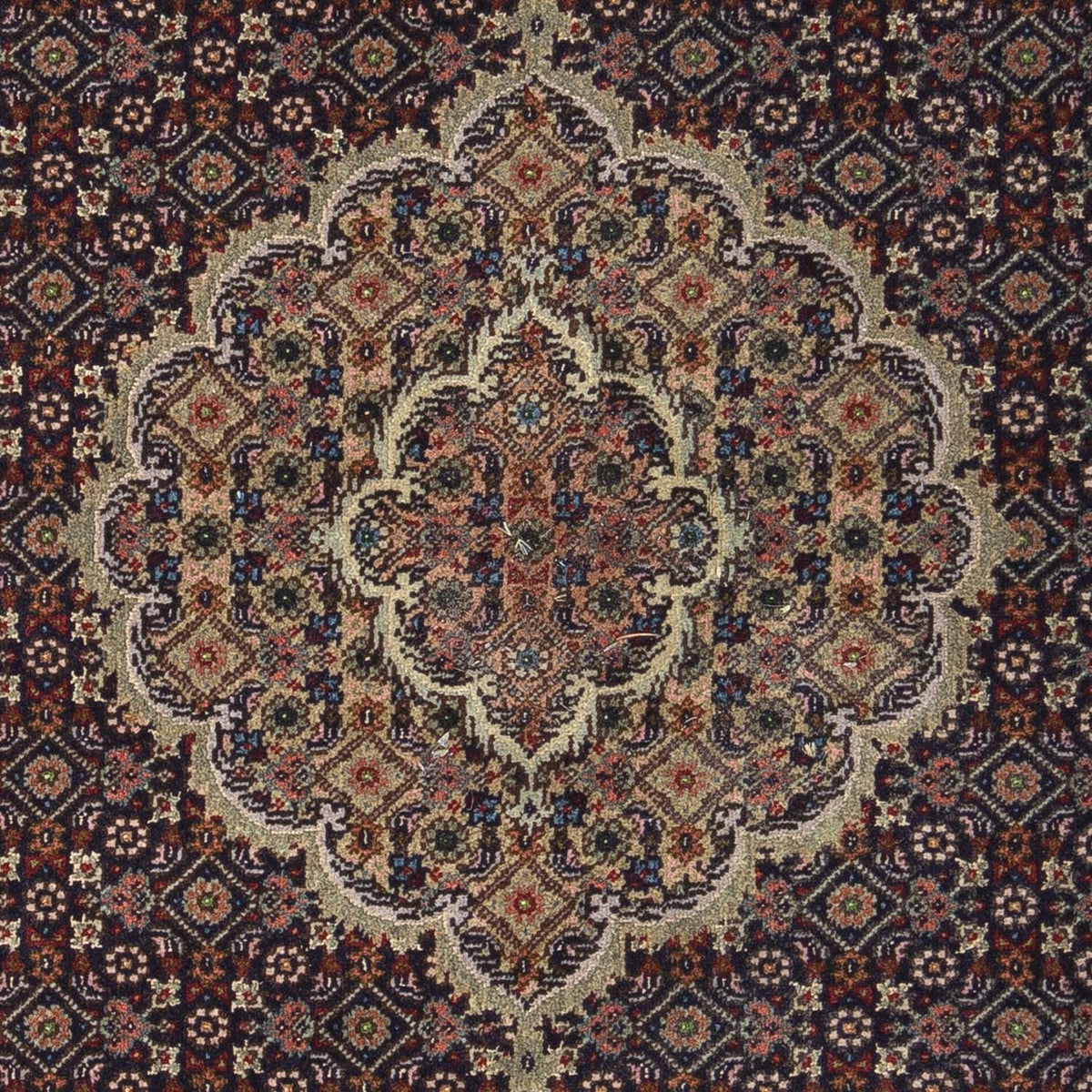 Perzisch tapijt - Tabriz - Royal - 88 x 66 cm - donkerblauw