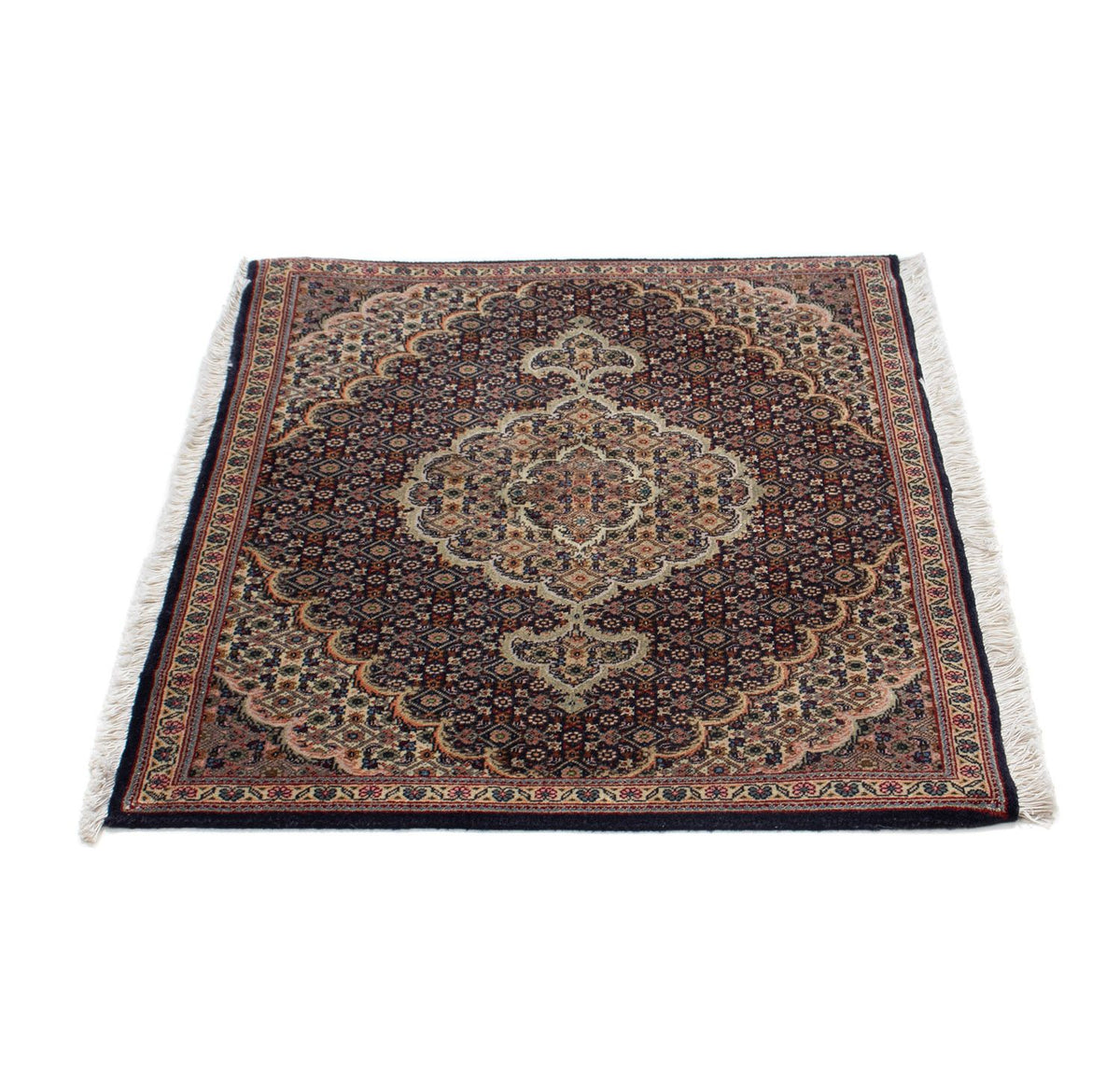 Perzisch tapijt - Tabriz - Royal - 88 x 66 cm - donkerblauw