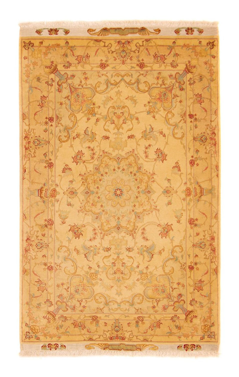 Perzisch tapijt - Tabriz - Royal - 161 x 98 cm - beige