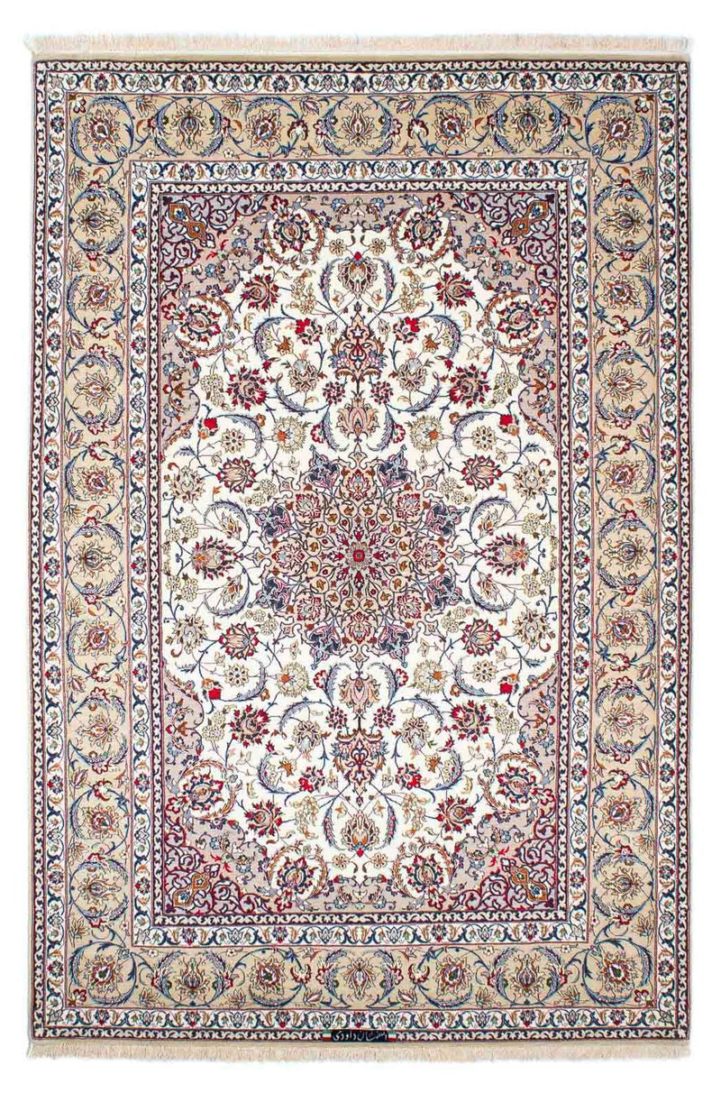 Perzisch tapijt - Isfahan - Premium - 237 x 158 cm - beige