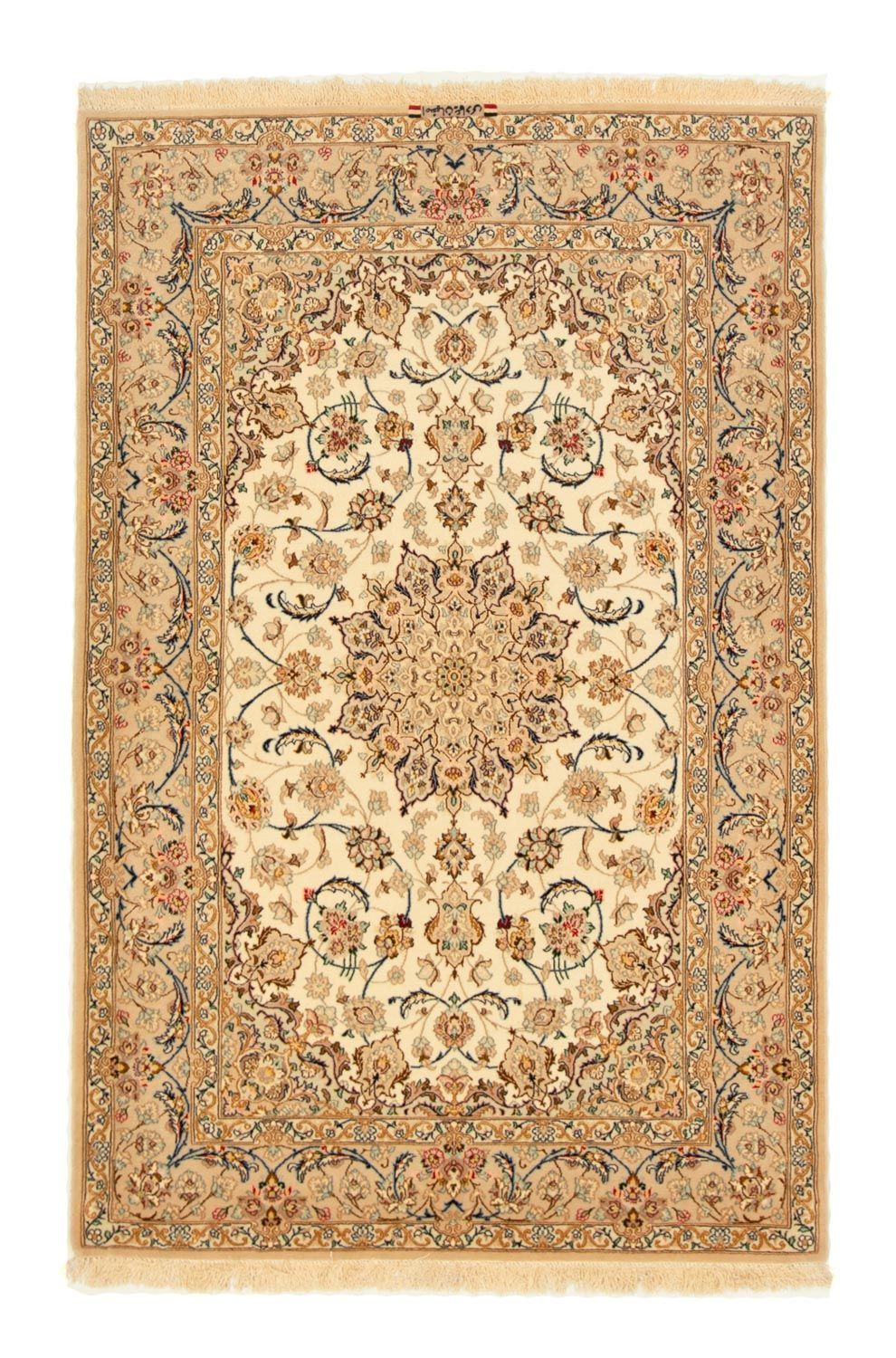 Perzisch tapijt - Isfahan - Premium - 164 x 108 cm - beige