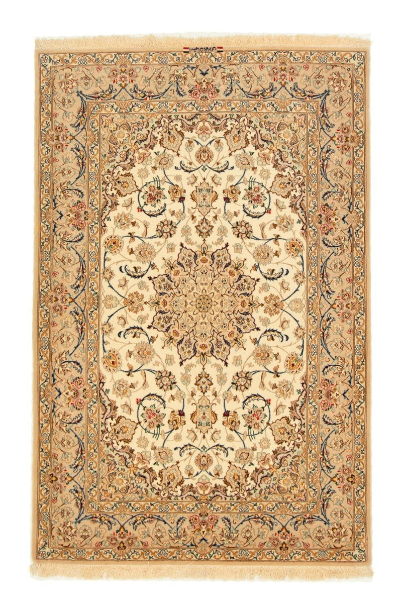 Perzisch tapijt - Isfahan - Premium - 164 x 108 cm - beige