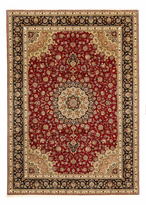 Perzisch tapijt - Tabriz - Royal - 354 x 252 cm - donkerrood