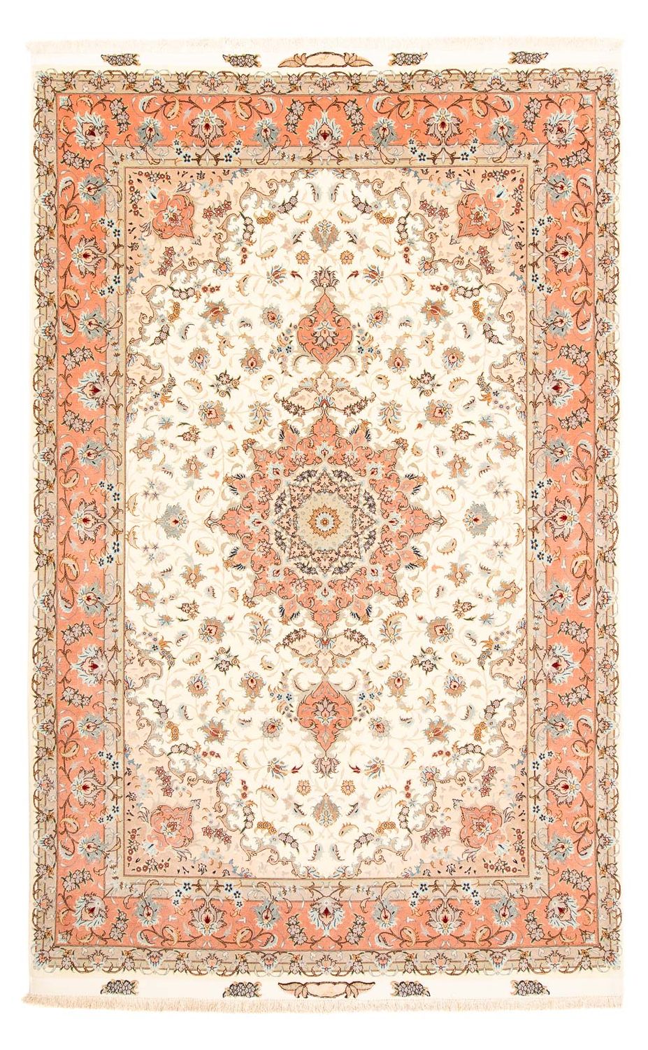 Perzisch tapijt - Tabriz - Royal - 300 x 197 cm - beige