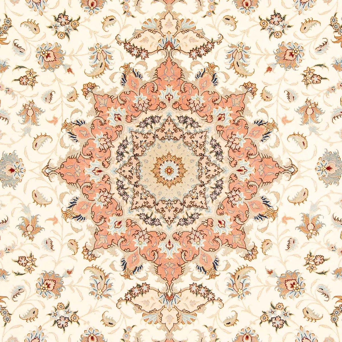 Perzisch tapijt - Tabriz - Royal - 300 x 197 cm - beige